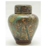 Cloisonne Floral Ginger Jar
