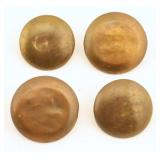 Set of 4 Brass Buttons