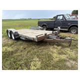 '92 Flat bed trailer 16'