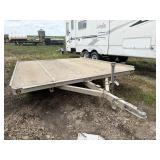 Sled Bed Aluminum Trailer  8 X 10