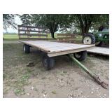Hay rack top  on John Deere Running Gear