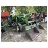 John Deere 4020 Gas Tractor w/John Deere 46 Loader