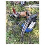Sump pump and electric drill