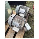 (2) Lincoln electric motors