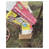 Tow mirrors, funnel, chainsaw chain, etc