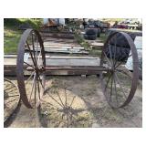 Steel wagon axle