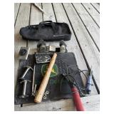 Wood handle, John Deere Mat, Brackets, More