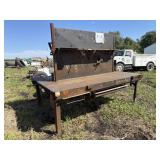 Double welding table