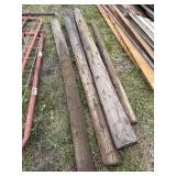 Wood posts