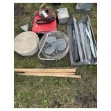 Toolbox fan and miscellaneous