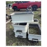 Extensions for seed hopper on planter(5)