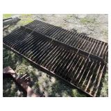 Drive-over pit grate