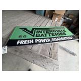 Interstate batteries sign