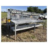 Metal work bench