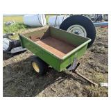 John Deere 80 lawn trailer