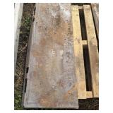 Skidloader plate