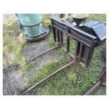 Bale Mover with Skid Loader Plate