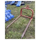 3 point bale fork
