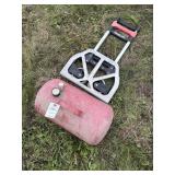 Air tank and cart