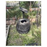 Two tires, 18x9.50-8, 23x9.50-12NHS