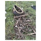 Horse halters, collars, harness