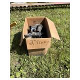 Box of 1 1/2" and 2" flanges