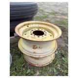 Pair of 6 bolt rims
