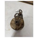 Wood pulley