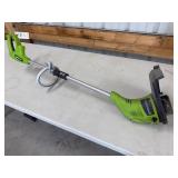Greenworks electric weed eater