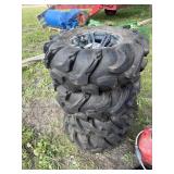 Set of 4 Mega Mayhem Wheels  At 28 x 11 - 12