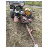 Log splitter 8 hp motor 2 way cylinder