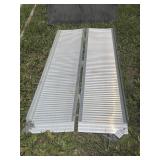 Aluminum pickup ramp