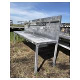 Metal work bench