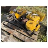 Portable hydraulic unit