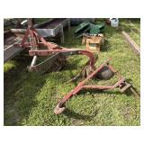 Massey-Harris 2 bottom plow and extra arm