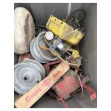 Lawnmower parts, electric start and battery for