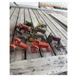 Toy tractors