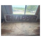 Snapper sign
