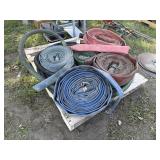 Pallet of hoses