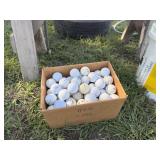 Box of golf balls