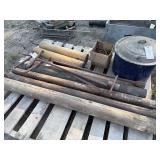 Binder rollers, throttle control, tire chains,