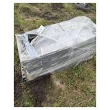 Plastic shelving