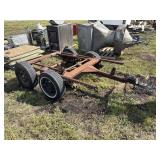 Homemade tandem trailer 8 x 8  (Bill of Sale Only)
