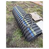 Tile section and belt