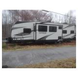 2020 Heartland Torque T322 Pull Behind 37' Toy Hauler Travel Trailer