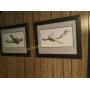 2 airplane prints limited edition numbered