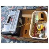 tool box bits tape measure wrenches misc tools