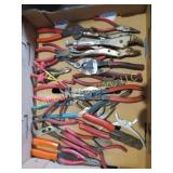wrenches snips pliers assorted tools
