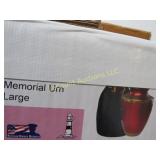 large memorial urn new in box