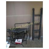 Hunting tree stand w ladder